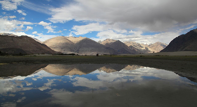 Hunder Desert in Nubra valley