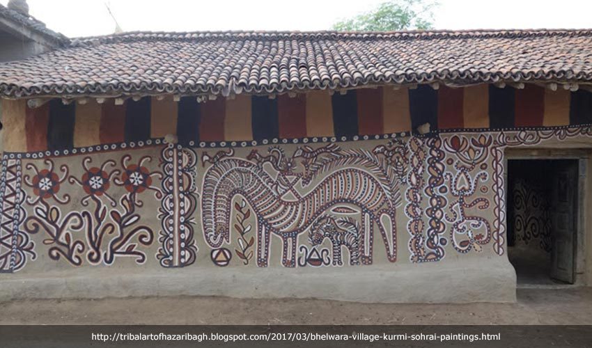 Painted Houses of Hazaribagh - Lesser known jewel of India - Sita Travels